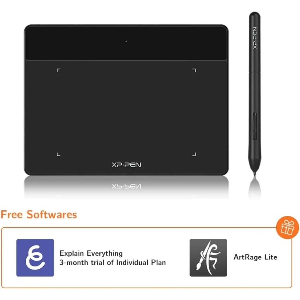 Графічний планшет XP-Pen Deco Fun XS Black, Deco Fun XS_BK UA