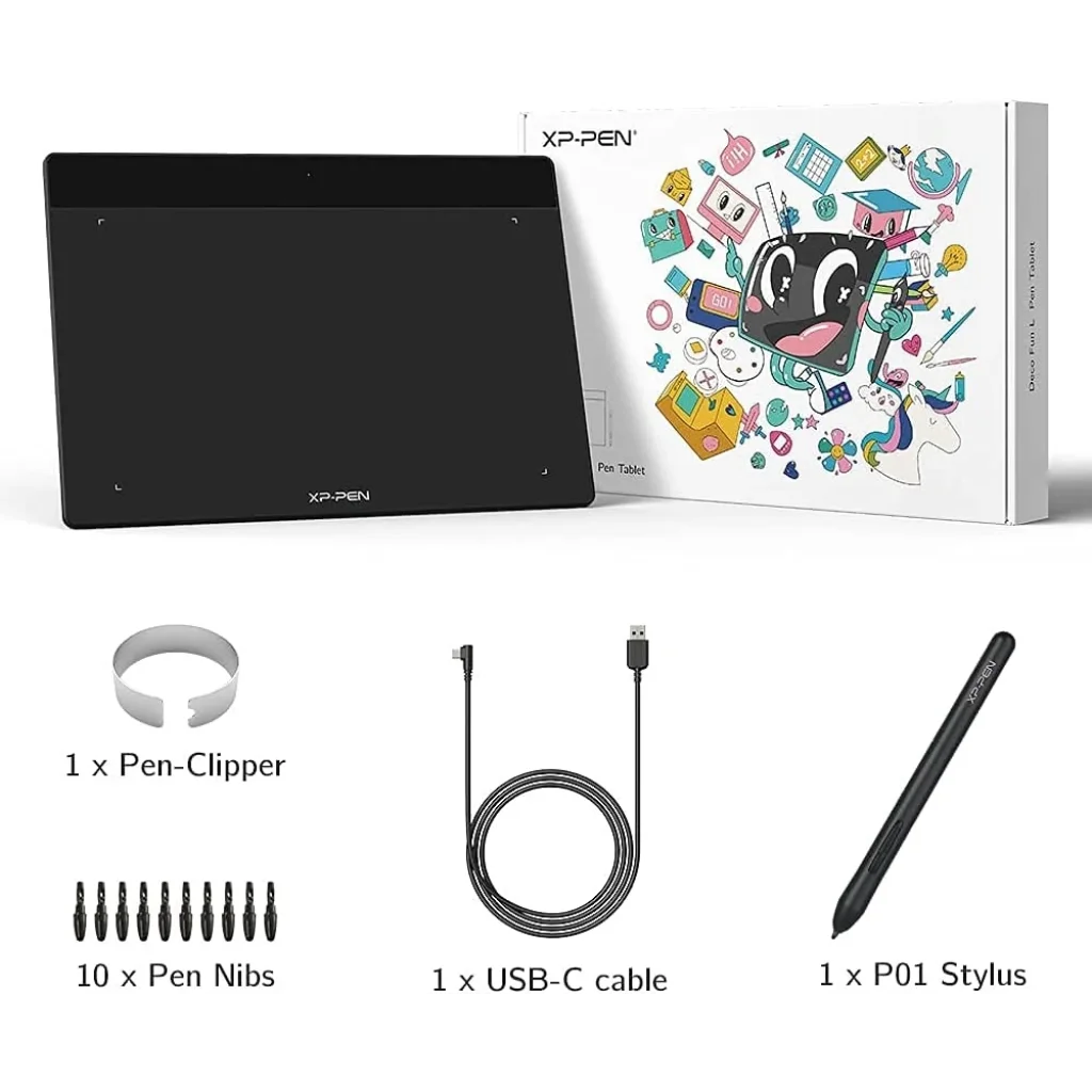 Графічний планшет XP-Pen Deco Fun XS Black, Deco Fun XS_BK UA