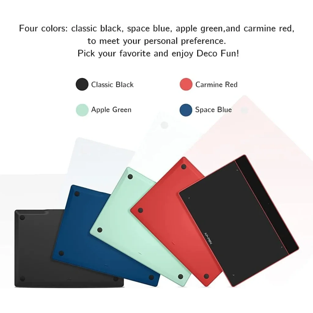 Графічний планшет XP-Pen Deco Fun XS Black, Deco Fun XS_BK UA
