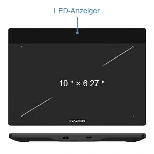 Графический планшет XP-Pen Deco Fun L Black, Deco Fun L_BK UA