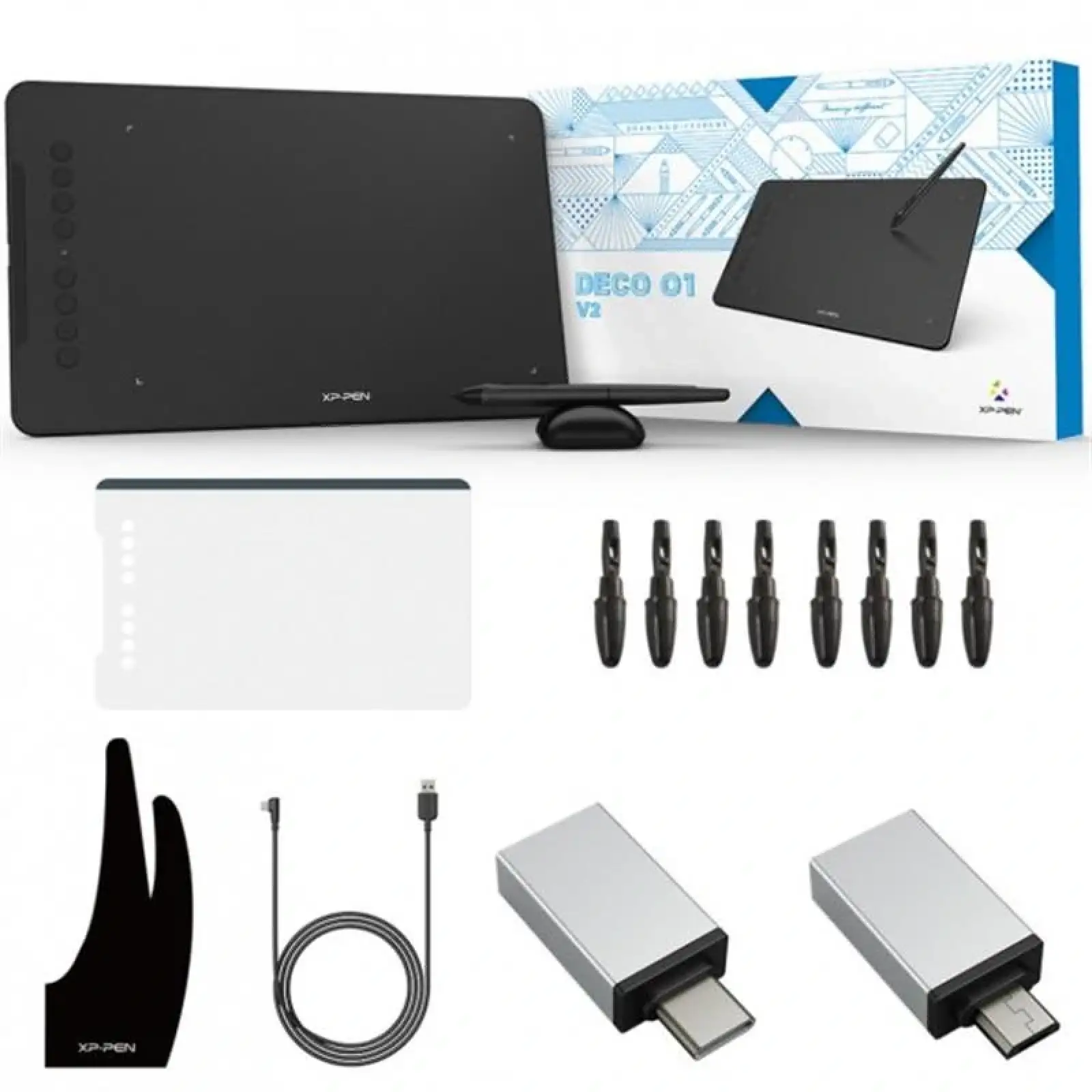 Графічний планшет XP-Pen Deco Fun L Blue, Deco Fun L_BE UA