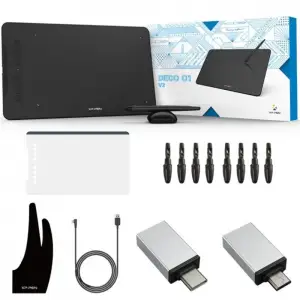 Графічний планшет XP-Pen Deco Fun L Blue, Deco Fun L_BE UA