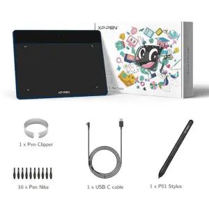 Графічний планшет XP-Pen Deco Fun S Blue, Deco Fun S_BE UA