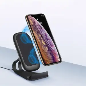 Бездротовий зарядний пристрій ColorWay Wireless Stand 15W Black (CW-CHW31Q-BK) UA