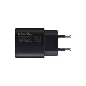 МЗП ColorWay Power Delivery Port PPS (1USB-Cx3A) (25W) Black (CW-CHS033PD-BK) UA