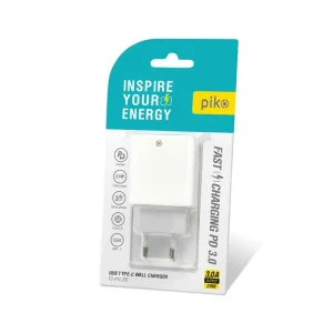 МЗП Piko TC-PD201 (1USBx3A) White (1283126521447) UA
