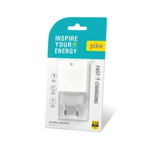МЗП Piko TC-211 (1USBx2.1A) White (1283126515156) UA