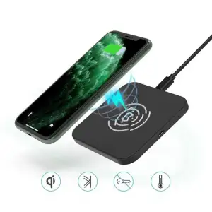 Беспроводное зарядное устройство Choetech T511-S 10W Black UA