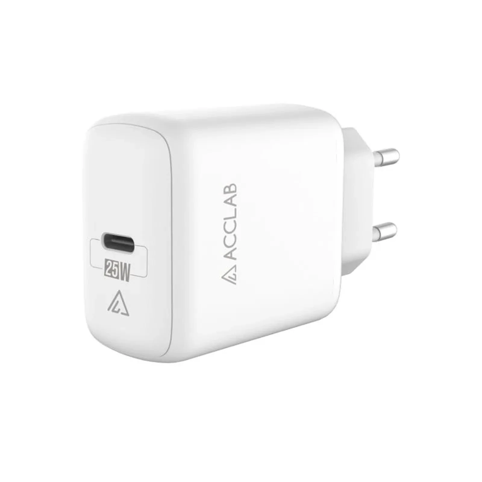 СЗУ AccLab AL-TC125 1хType-C 5В/3A/25W QC/PD 3.0 White (1283126538841) UA