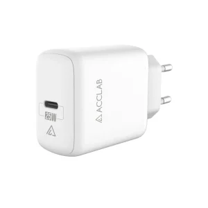 МЗП AccLab AL-TC125 1хType-C 5В/3A/25W QC/PD 3.0 White (1283126538841) UA