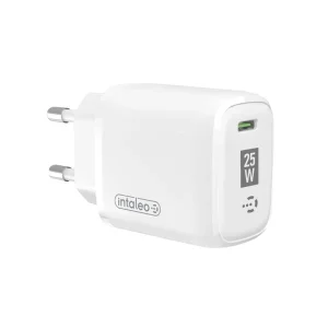 СЗУ Intaleo TCGQPD125 (1USBx3A) White (1283126538827) UA