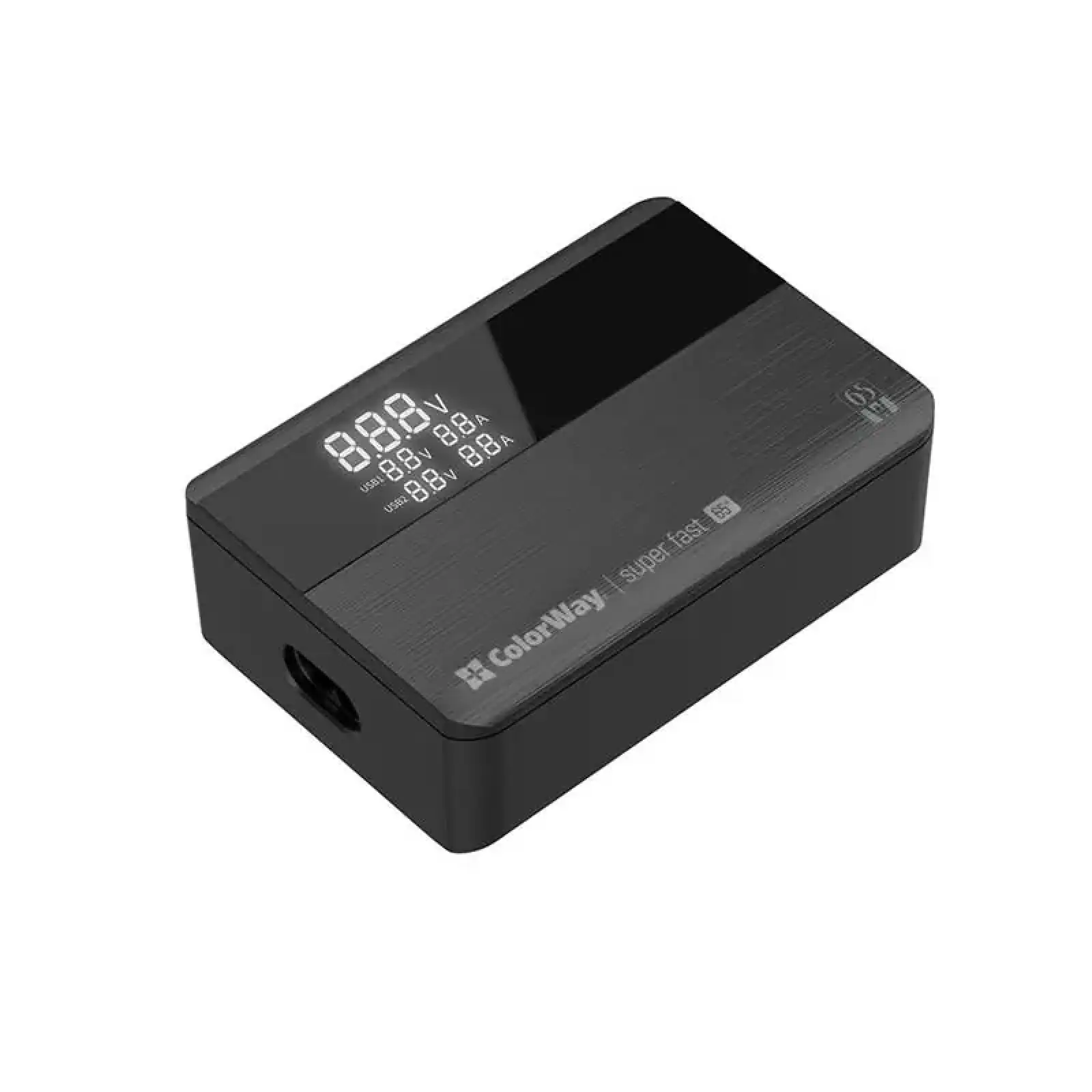 МЗП ColorWay Power Delivery (2USB-A + 2USB TYPE-C) (65W) Black (CW-CHS040PD-BK) UA