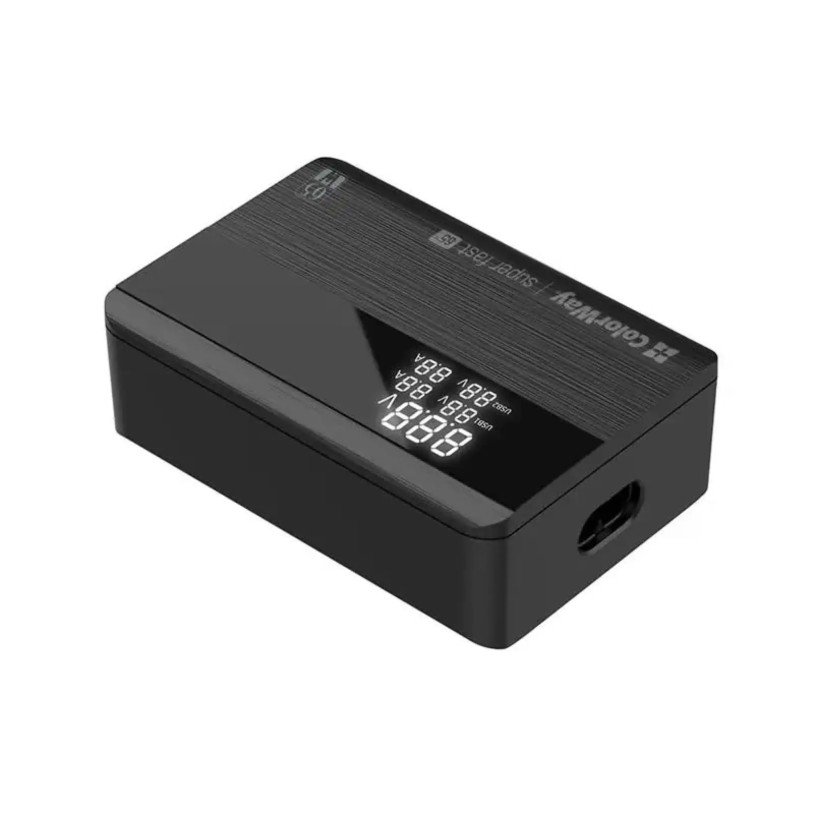 МЗП ColorWay Power Delivery (2USB-A + 2USB TYPE-C) (65W) Black (CW-CHS040PD-BK) UA