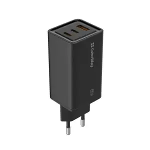 СЗУ ColorWay GaN3 Pro Power Delivery (2USB Type-C PDx3A;1USBx3A) Black (CW-CHS039PD-BK) UA