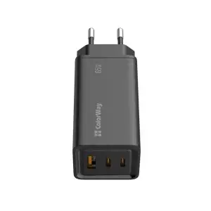 СЗУ ColorWay GaN3 Pro Power Delivery (2USB Type-C PDx3A;1USBx3A) Black (CW-CHS039PD-BK) UA