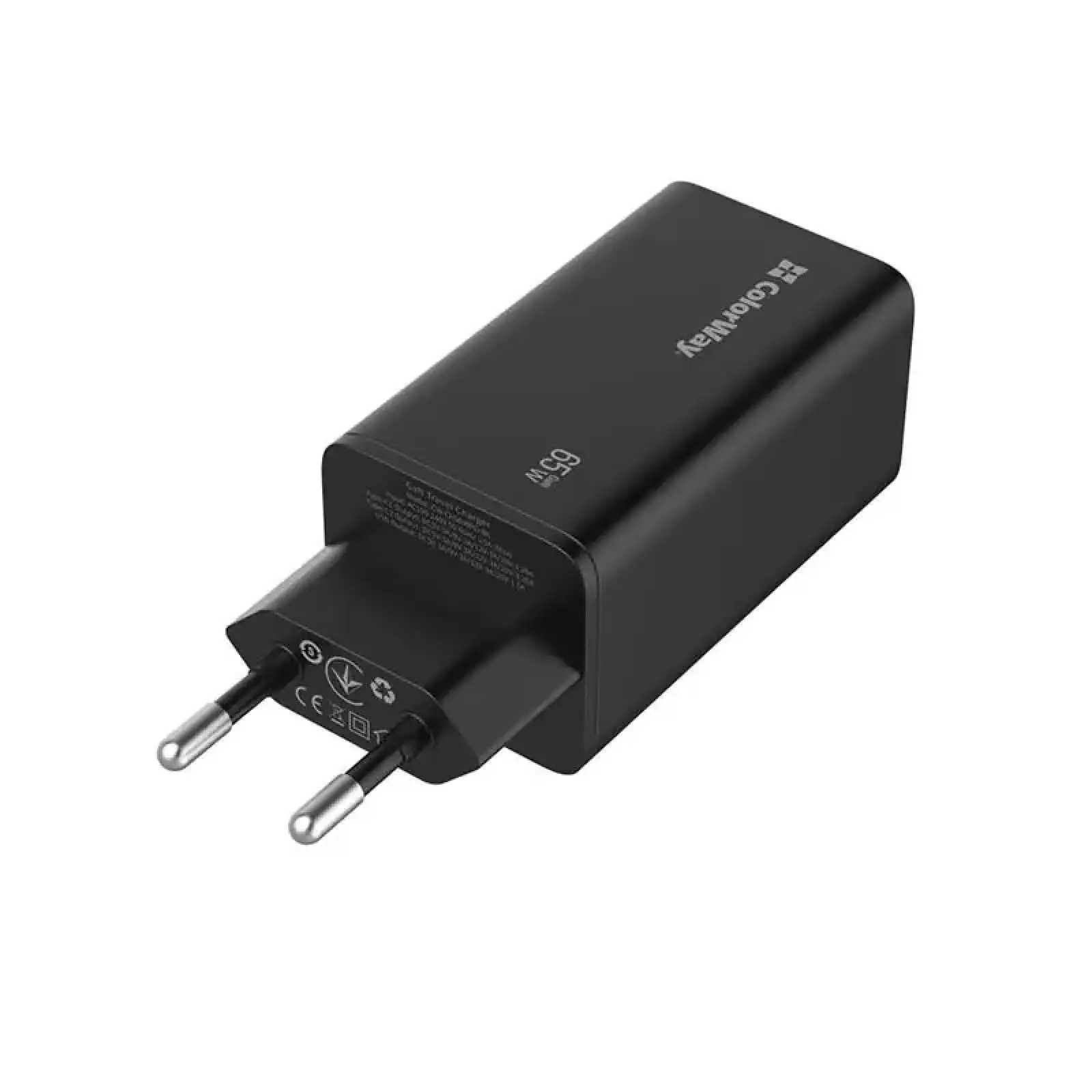 СЗУ ColorWay GaN3 Pro Power Delivery (2USB Type-C PDx3A;1USBx3A) Black (CW-CHS039PD-BK) UA