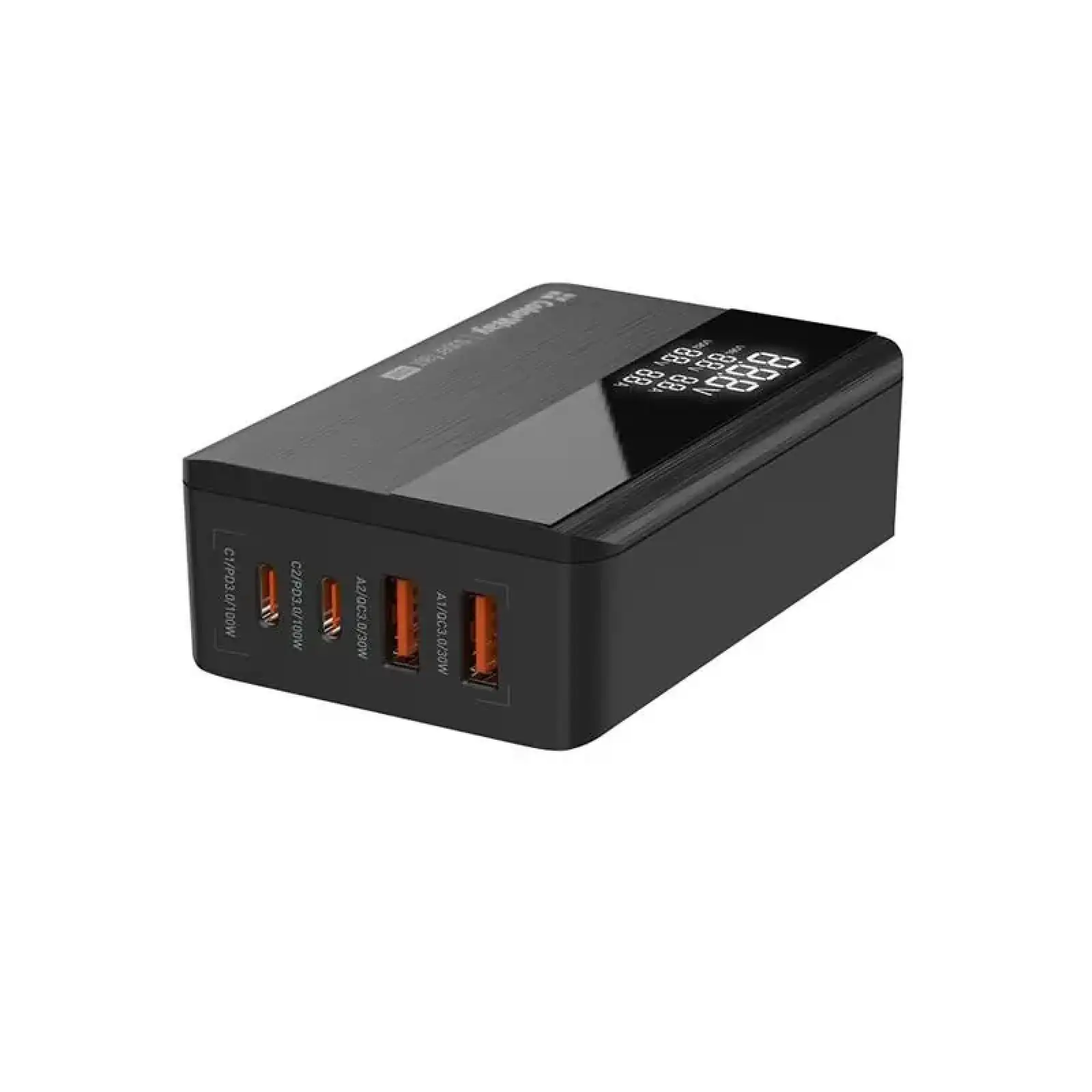 СЗУ ColorWay Power Delivery GaN (2USB-A + 2USB TYPE-C) (100W) Black (CW-CHS041PD-BK) UA