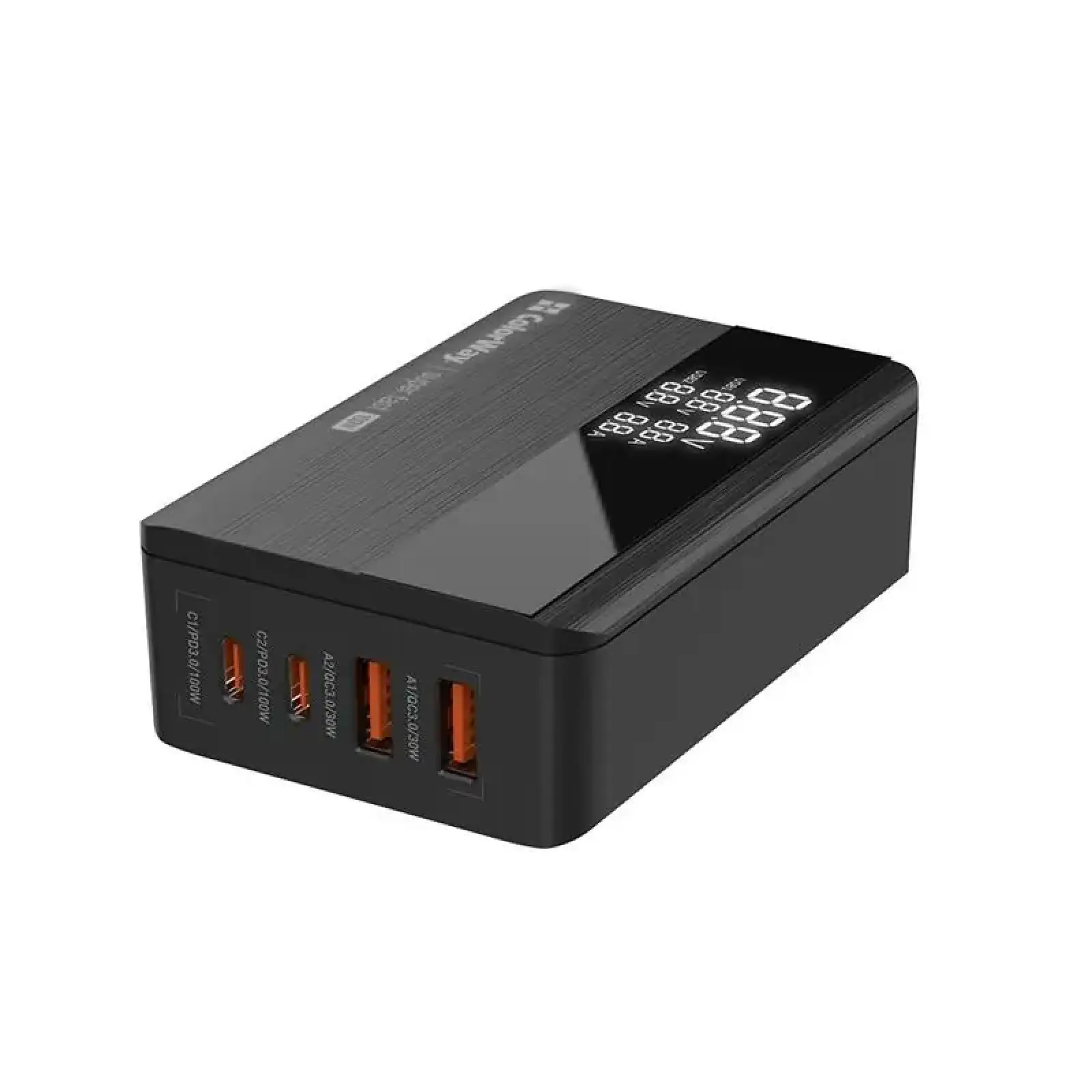 СЗУ ColorWay Power Delivery GaN (2USB-A + 2USB TYPE-C) (100W) Black (CW-CHS041PD-BK) UA