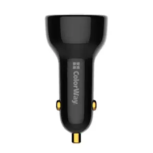 АЗУ ColorWay Power Delivery Port PPS USB (USB-A + USB-C, 100W) PD, QC Black (CW-CHA044PD-BK) UA