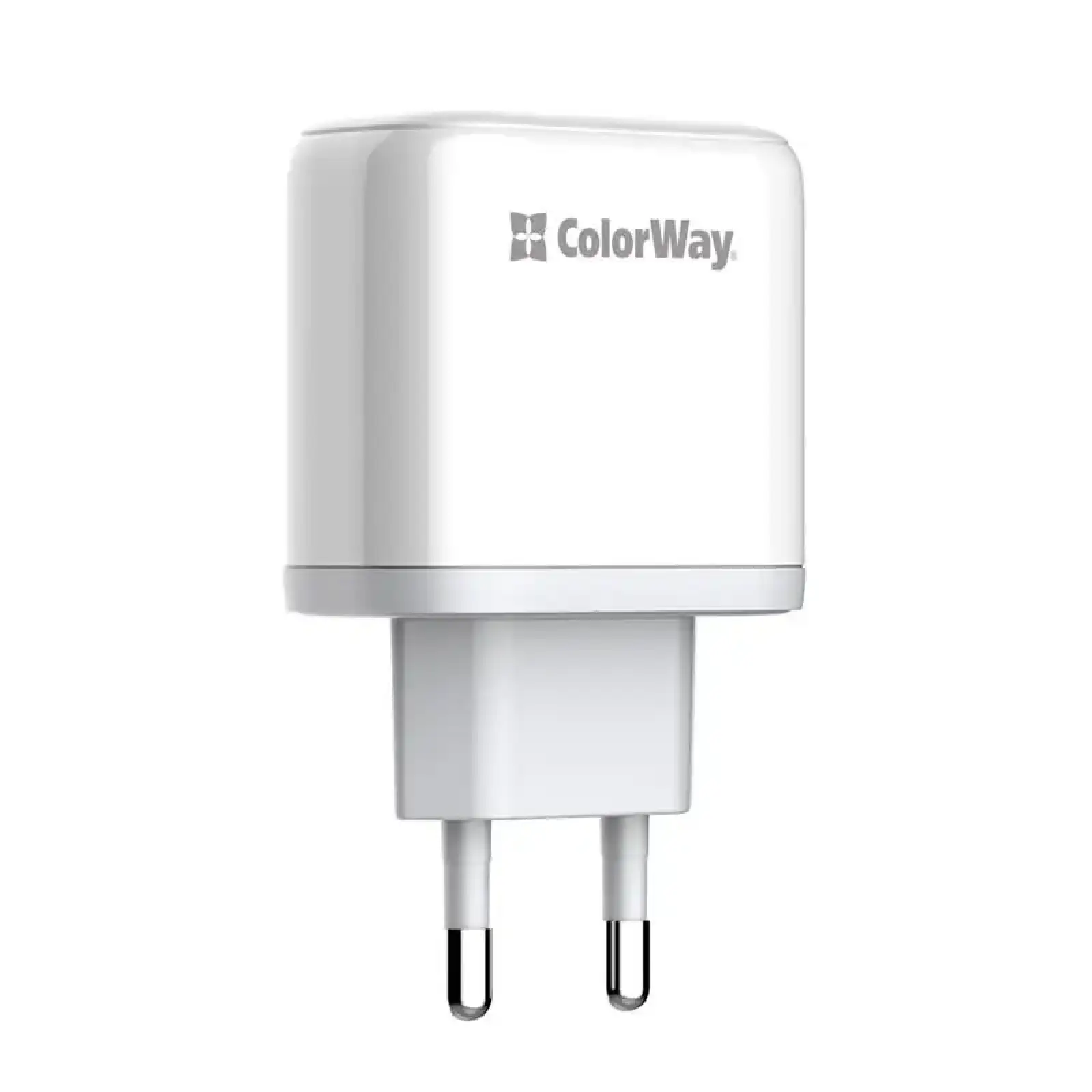 СЗУ ColorWay Power Delivery Port PPS USB (Type-C PD + USB QC3.0) (45W) White (CW-CHS042PD-WT) UA
