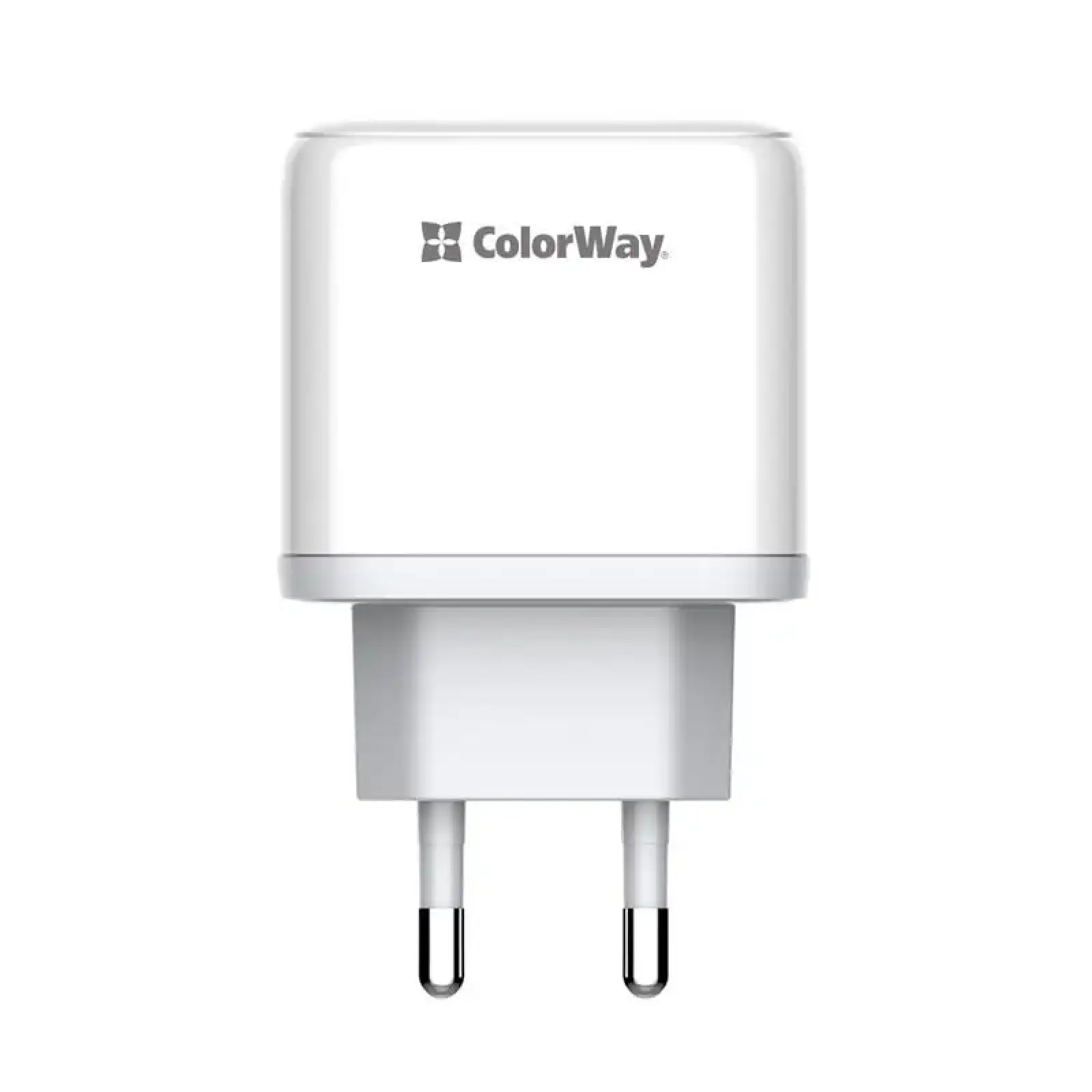 СЗУ ColorWay Power Delivery Port PPS USB (Type-C PD + USB QC3.0) (45W) White (CW-CHS042PD-WT) UA