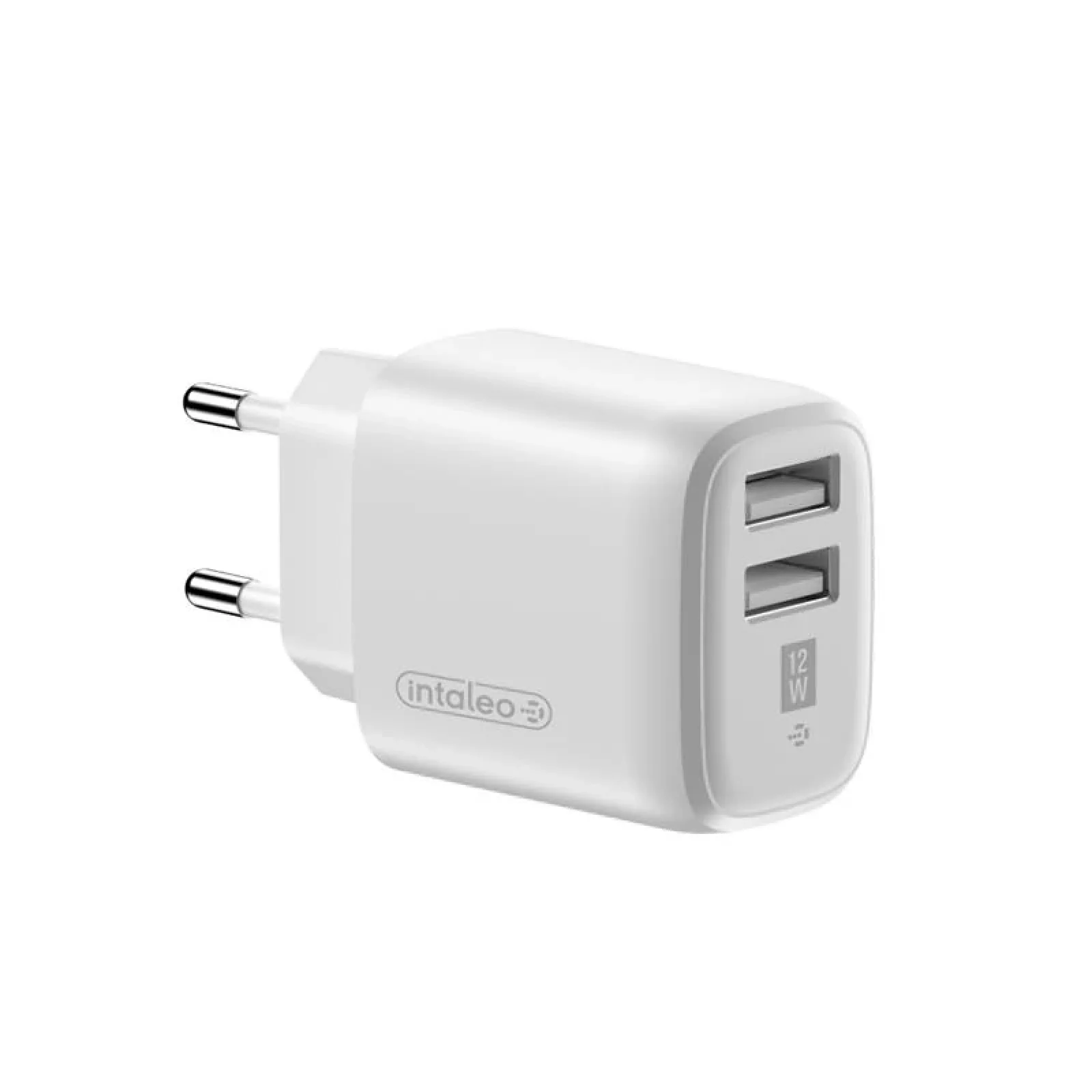 МЗП Intaleo TCG242 (2USB, 2.4A) White (1283126578281) UA