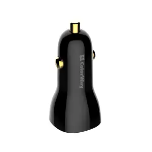 АЗУ ColorWay Power Delivery Port PPS USB (USB-A + USB-C, 60W) Black (CW-CHA046PD-BK) UA