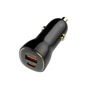 АЗУ ColorWay Power Delivery Port PPS USB (USB-A + USB-C, 60W) Black (CW-CHA046PD-BK) UA