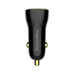 АЗУ ColorWay Power Delivery Port PPS USB (USB-A + USB-C, 60W) Black (CW-CHA046PD-BK) UA