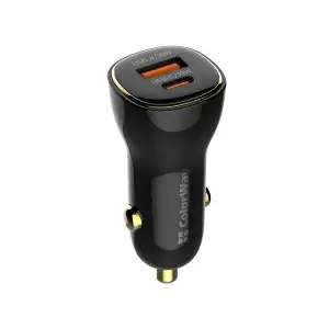 АЗУ ColorWay Power Delivery Port PPS USB (USB-A + USB-C, 60W) Black (CW-CHA046PD-BK) UA
