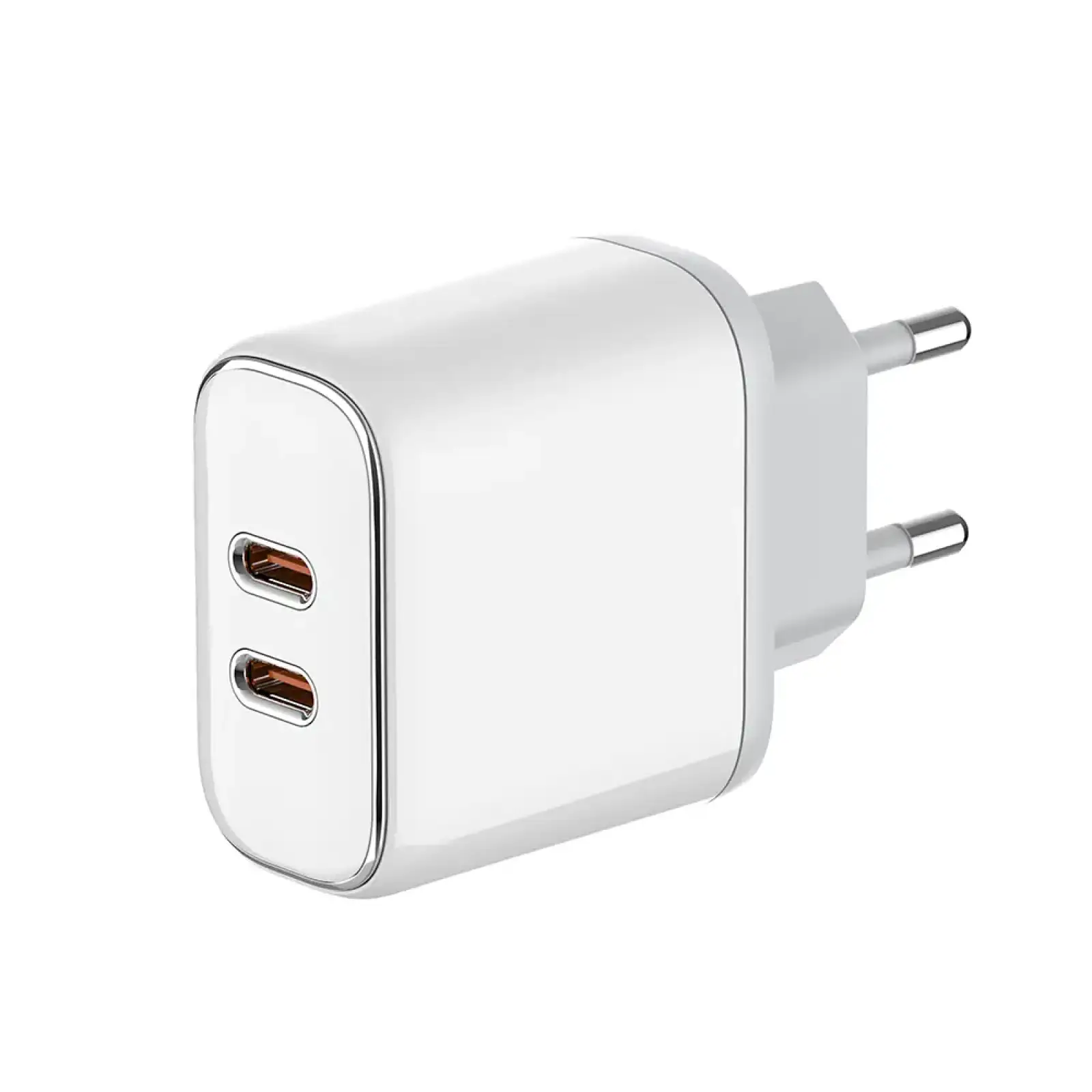 СЗУ ColorWay Power Delivery Port PPS USB (Type-C PD + Type-C PD) (40W) White (CW-CHS048PD-WT) UA