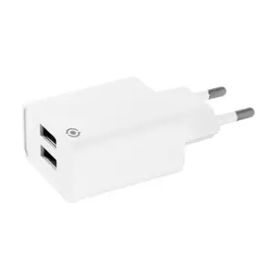СЗУ Piko TC-242 (2USB, 2.4A) White (1283126477560) UA