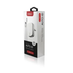 МЗП Intaleo TCG242 (2USB, 2.4A) White + кабель Lightning UA