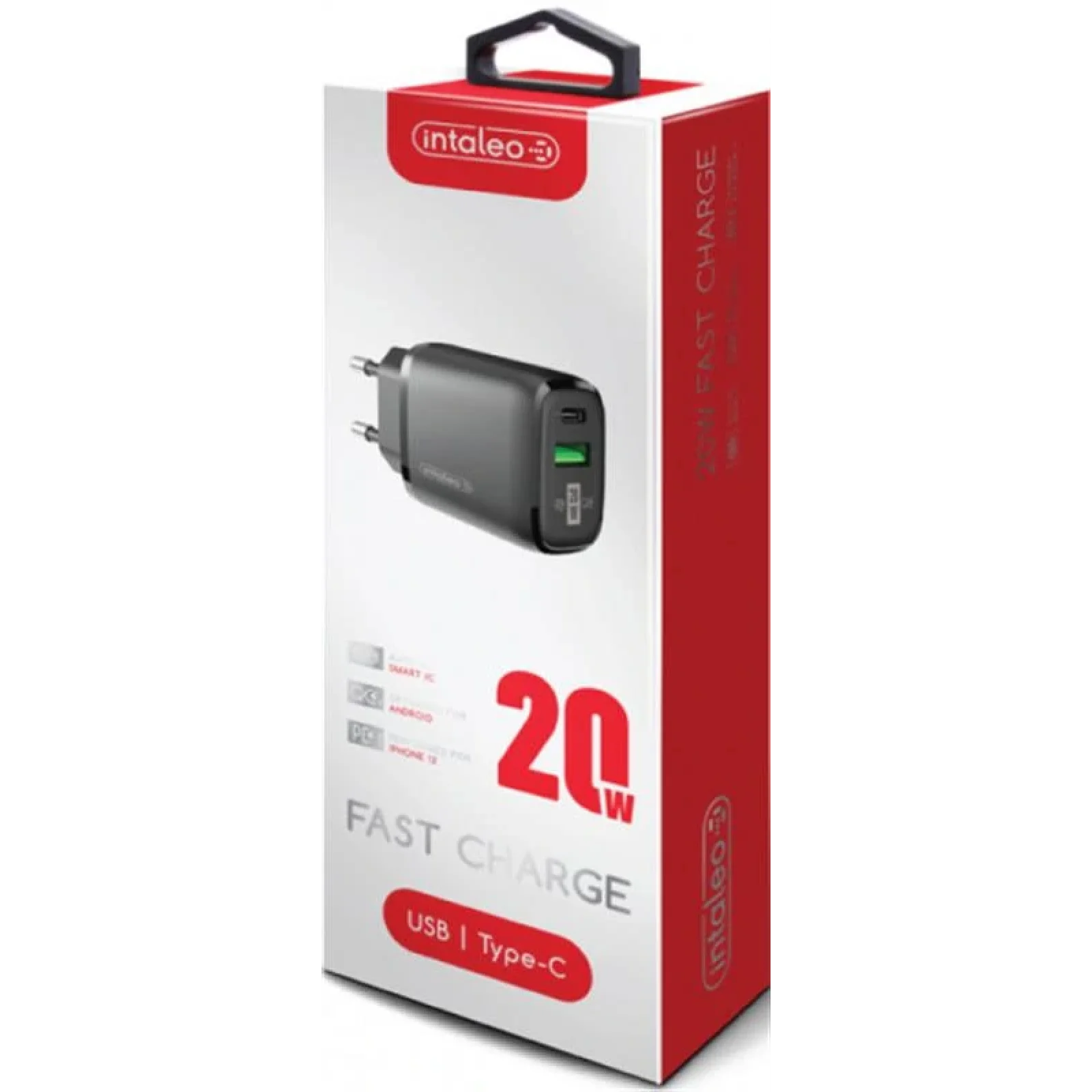 СЗУ Intaleo TCGQPD220 (2USBx3A) Black UA