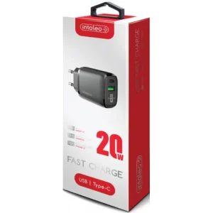 МЗП Intaleo TCGQPD220 (2USBx3A) Black UA