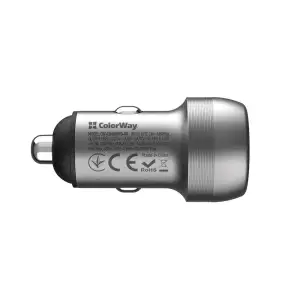 АЗУ ColorWay 2USB (Type-C PD35W + USB QC3.0 35W) 70W Gray (CW-CHA066PD-GR) UA