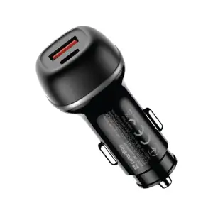 АЗУ ColorWay 2USB (Type-C PD45W + USB QC3.0 18W) 63W Black (CW-CHA067PD-BK) UA