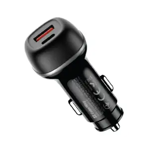 АЗУ ColorWay 2USB (Type-C PD65W + USB QC3.0 18W) 83W Black (CW-CHA068PD-BK) UA