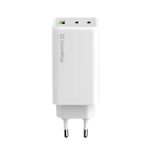 МЗП ColorWay GaN Mini 100W PD Port PPS USB (USB-2C1A) White (CW-CHS061PD-WT) UA