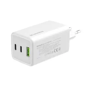 МЗП ColorWay GaN Mini 100W PD Port PPS USB (USB-2C1A) White (CW-CHS061PD-WT) UA