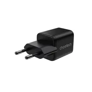 МЗП Choetech (USB-C+USB-A) Black (PD5012-EU-BK) UA