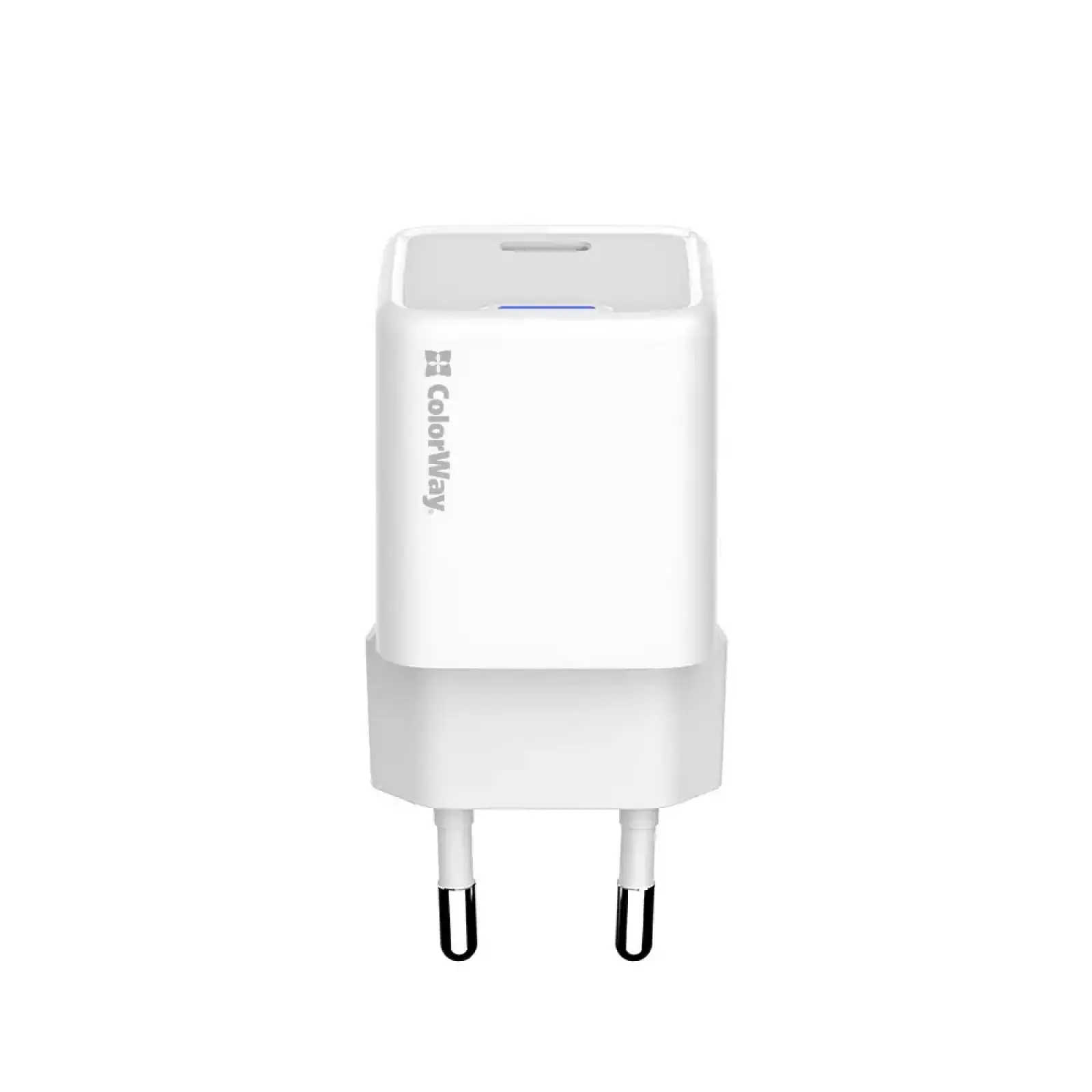СЗУ ColorWay GaN Mini 25W PD Port PPS USB-C White (CW-CHS052PD-WT) UA
