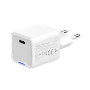 СЗУ ColorWay GaN Mini 25W PD Port PPS USB-C White (CW-CHS052PD-WT) UA