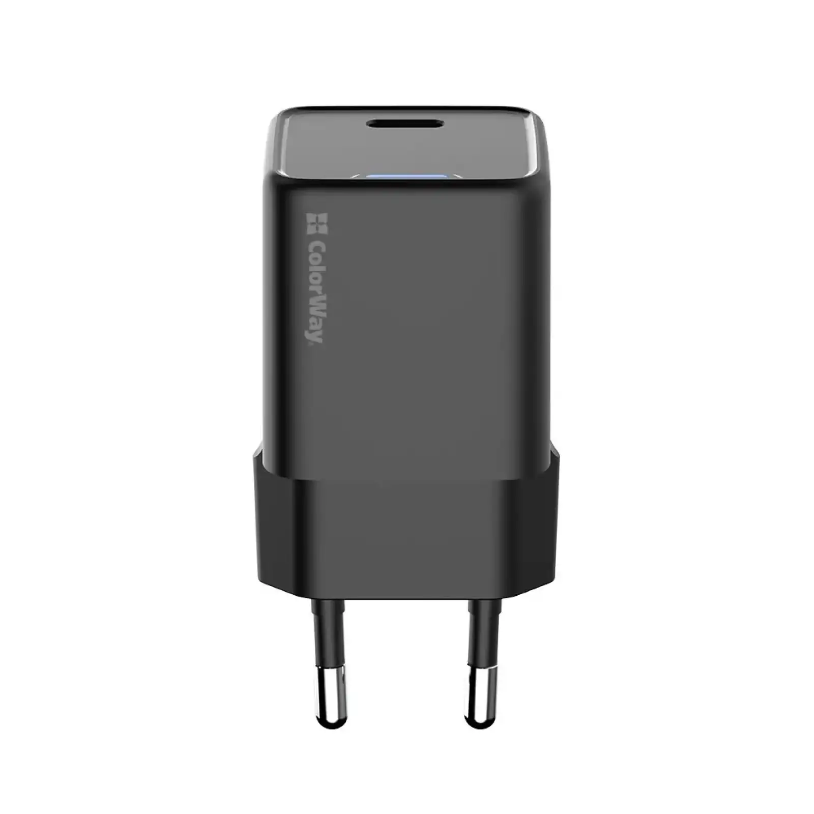 СЗУ ColorWay GaN Mini 25W PD Port PPS USB-C Black (CW-CHS052PD-BK) UA