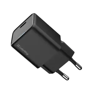 СЗУ ColorWay GaN Mini 25W PD Port PPS USB-C Black (CW-CHS052PD-BK) UA