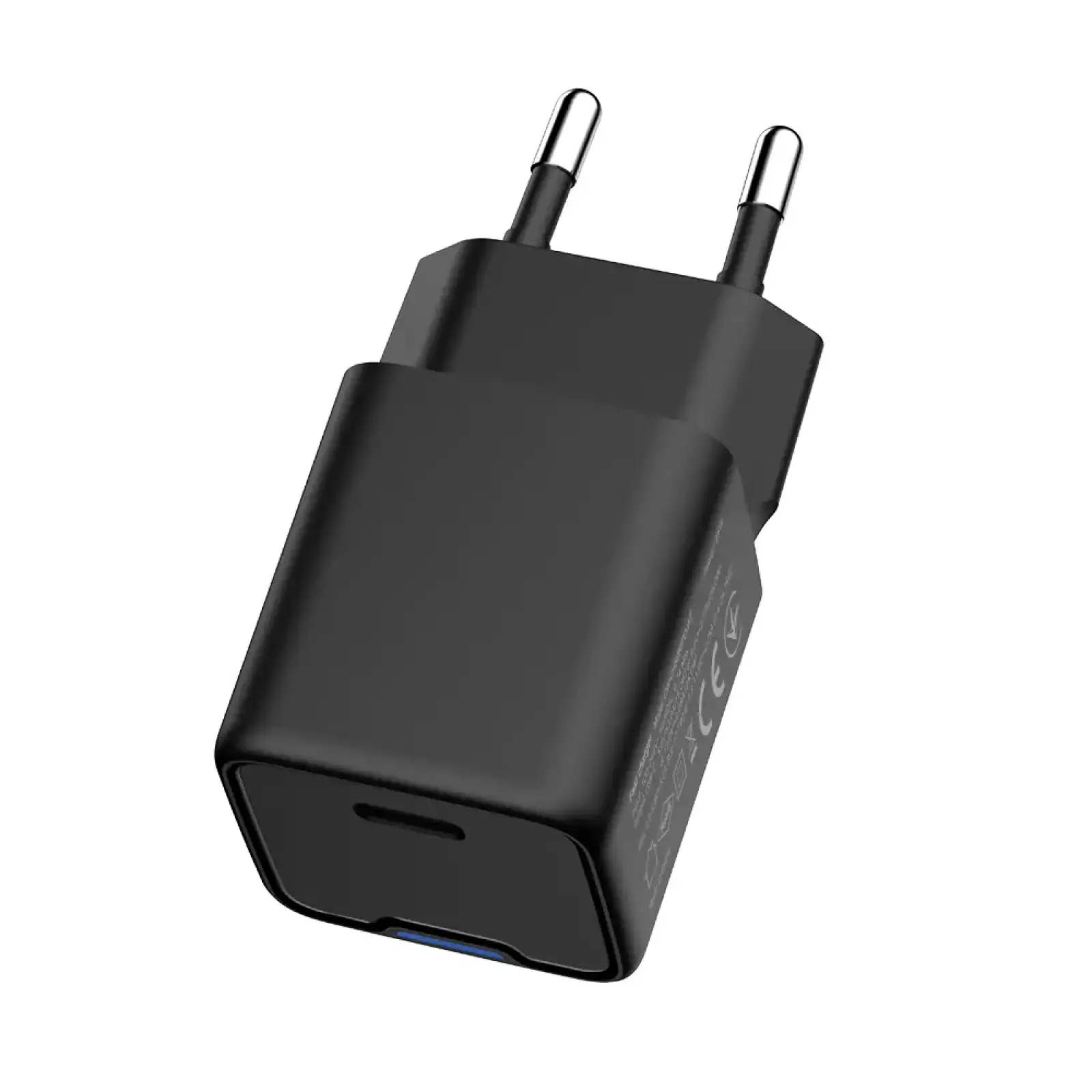 СЗУ ColorWay GaN Mini 25W PD Port PPS USB-C Black (CW-CHS052PD-BK) UA