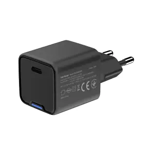 СЗУ ColorWay GaN Mini 25W PD Port PPS USB-C Black (CW-CHS052PD-BK) UA