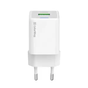 СЗУ ColorWay GaN Mini 30W PD Port PPS USB (Type-C PD + USB QC4.0) White (CW-CHS053PD-WT) UA
