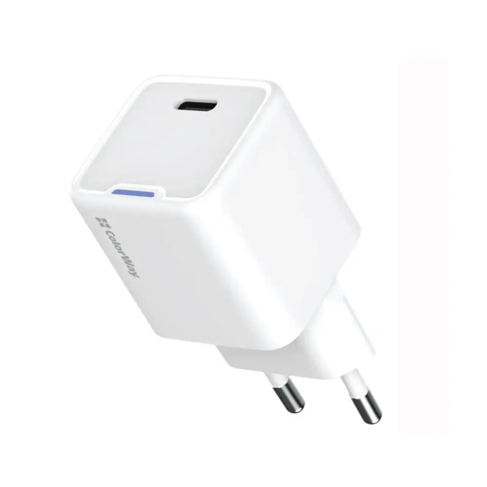 СЗУ ColorWay GaN Mini 35W PD Port PPS USB-C White (CW-CHS056PD-WT) UA