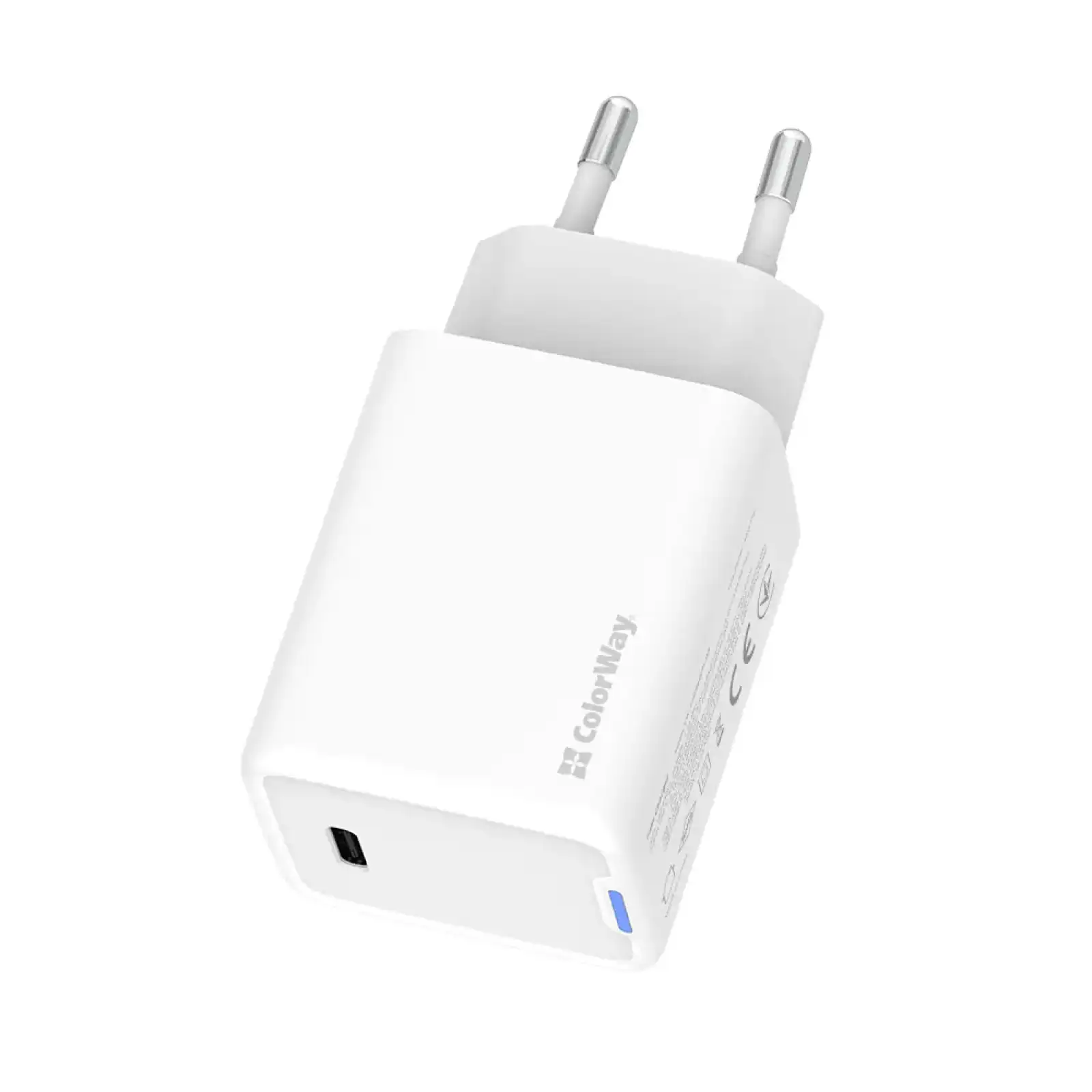 СЗУ ColorWay GaN Mini 45W PD Port PPS USB-C White (CW-CHS057PD-WT) UA